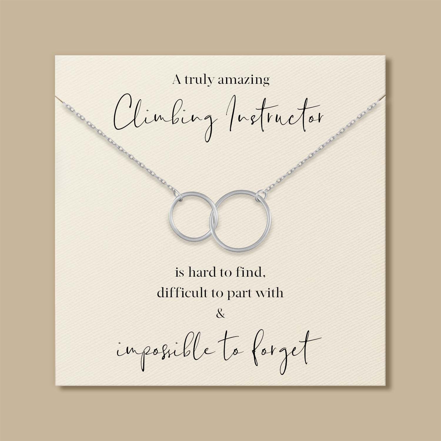 Climbing Instructor Gift