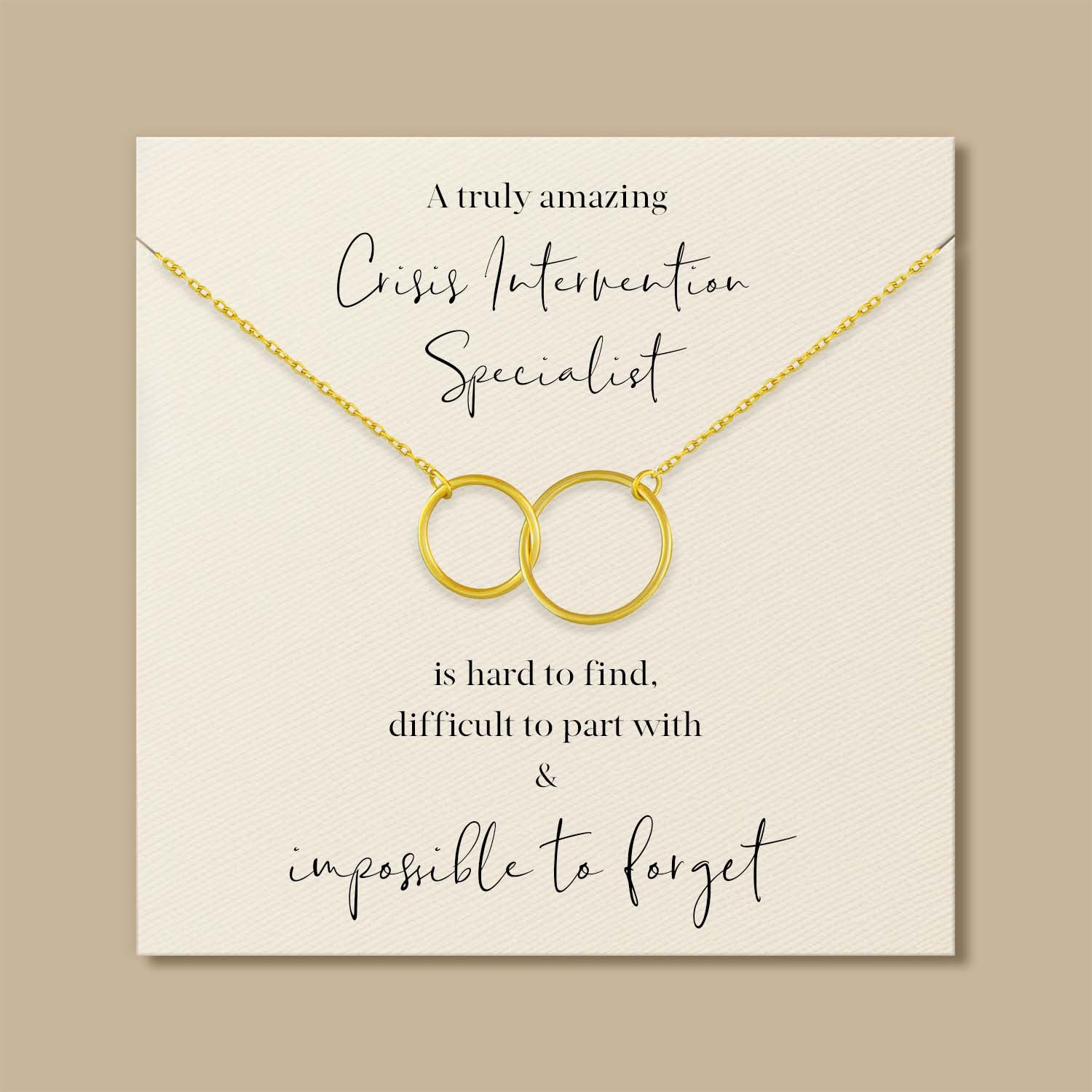 Crisis Intervention Specialist Gift