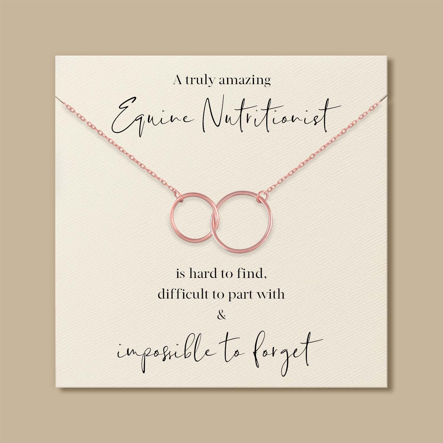 Equine Nutritionist Gift