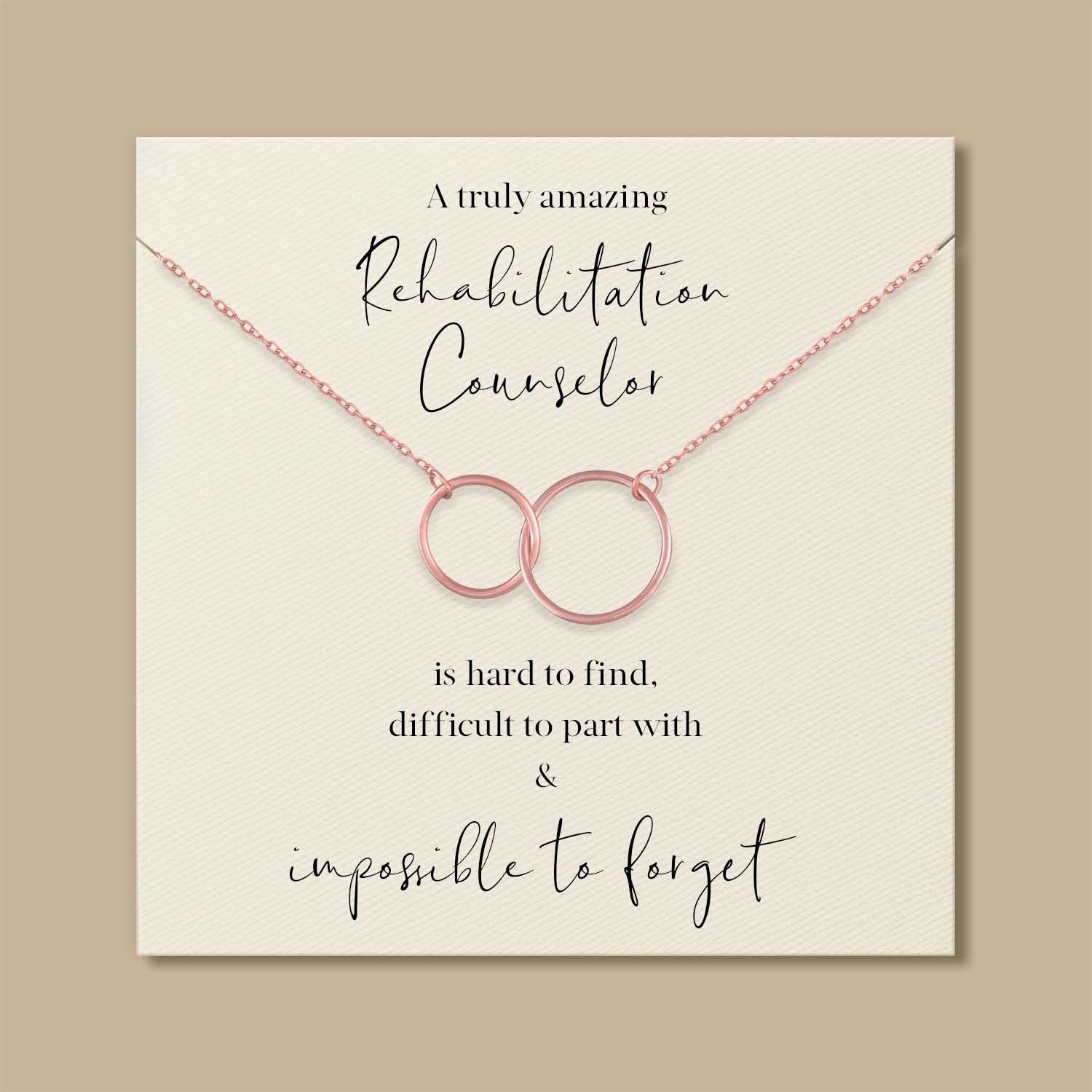 Rehabilitation Counselor Gift