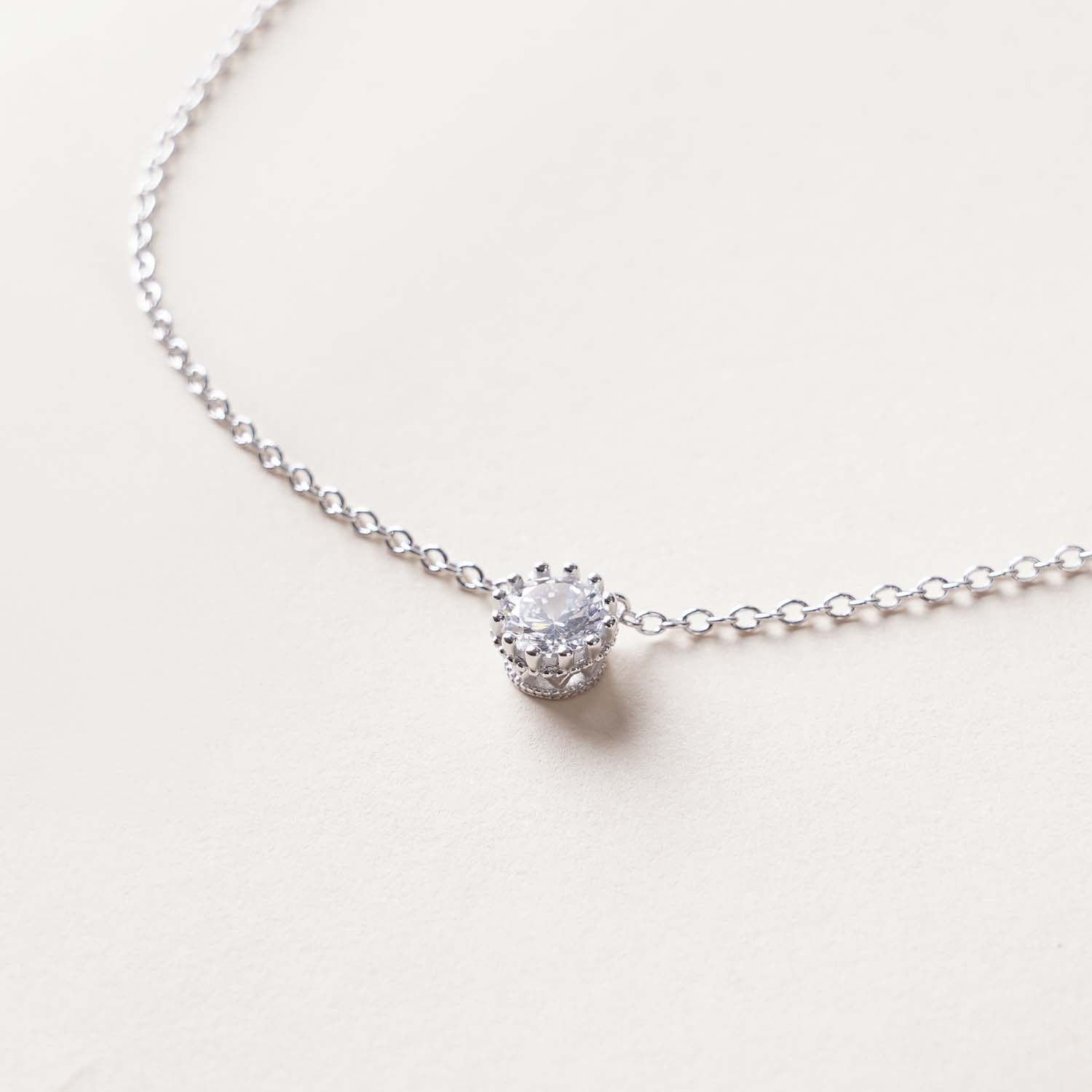 Solitaire Necklace