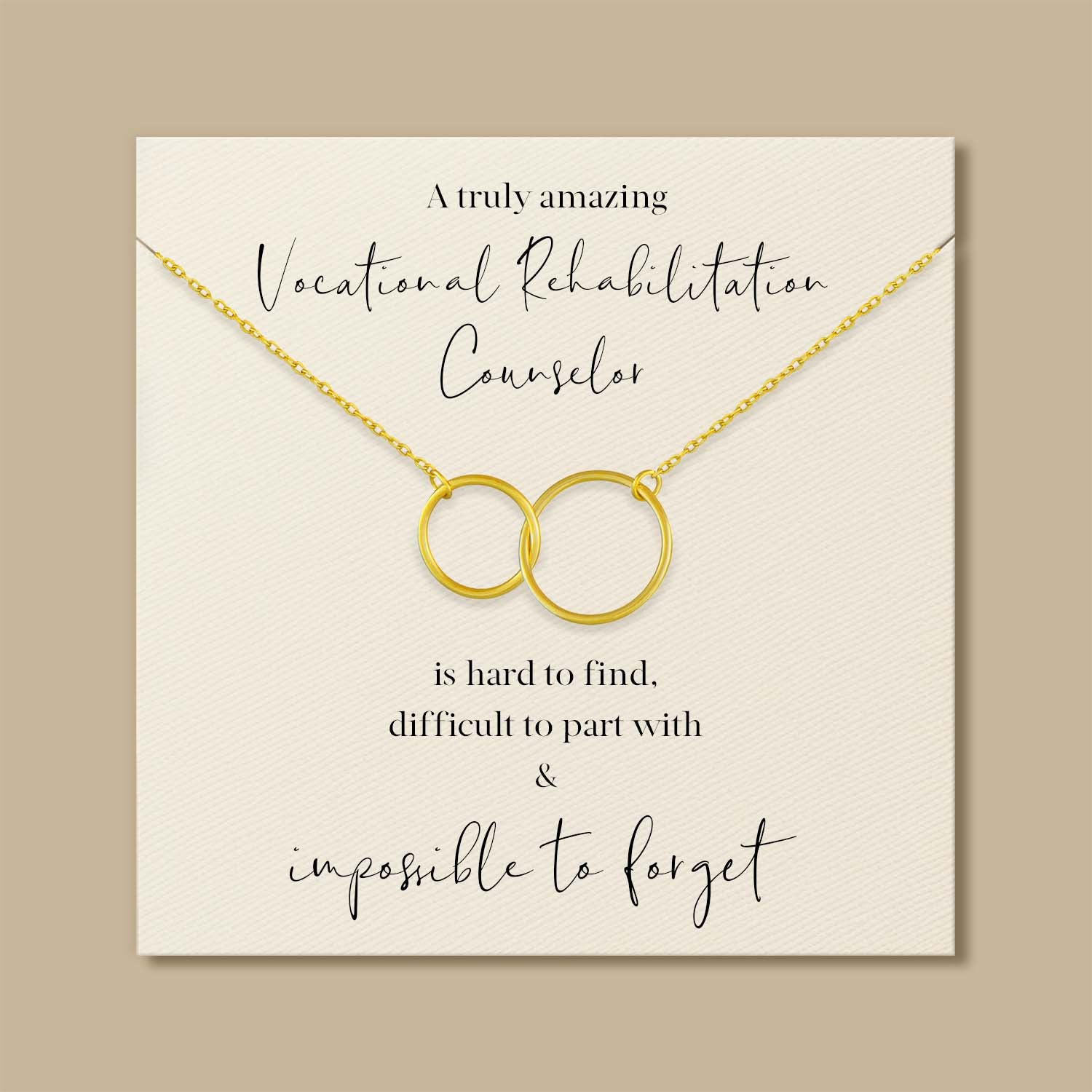 Vocational Rehabilitation Counselor Gift