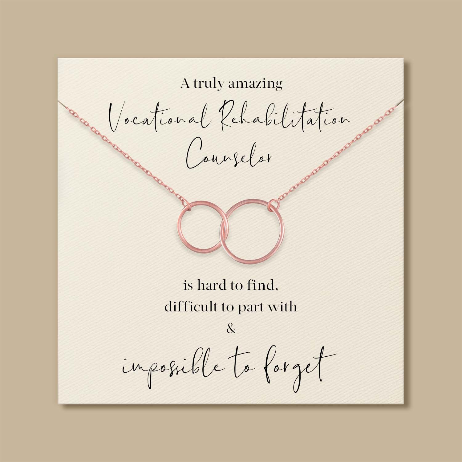 Vocational Rehabilitation Counselor Gift