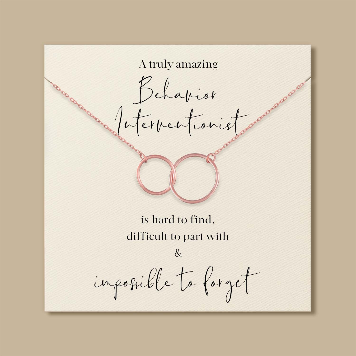 Behavior Interventionist Gift