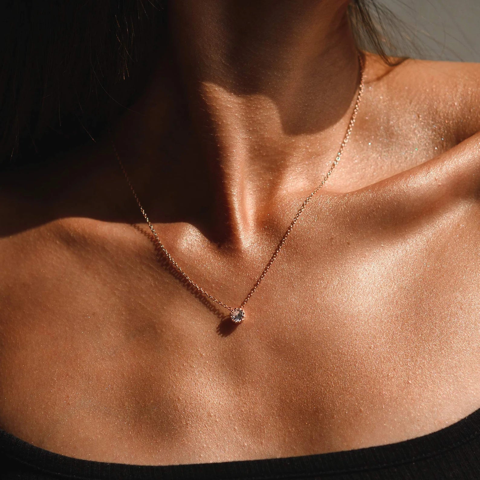 Solitaire Necklace