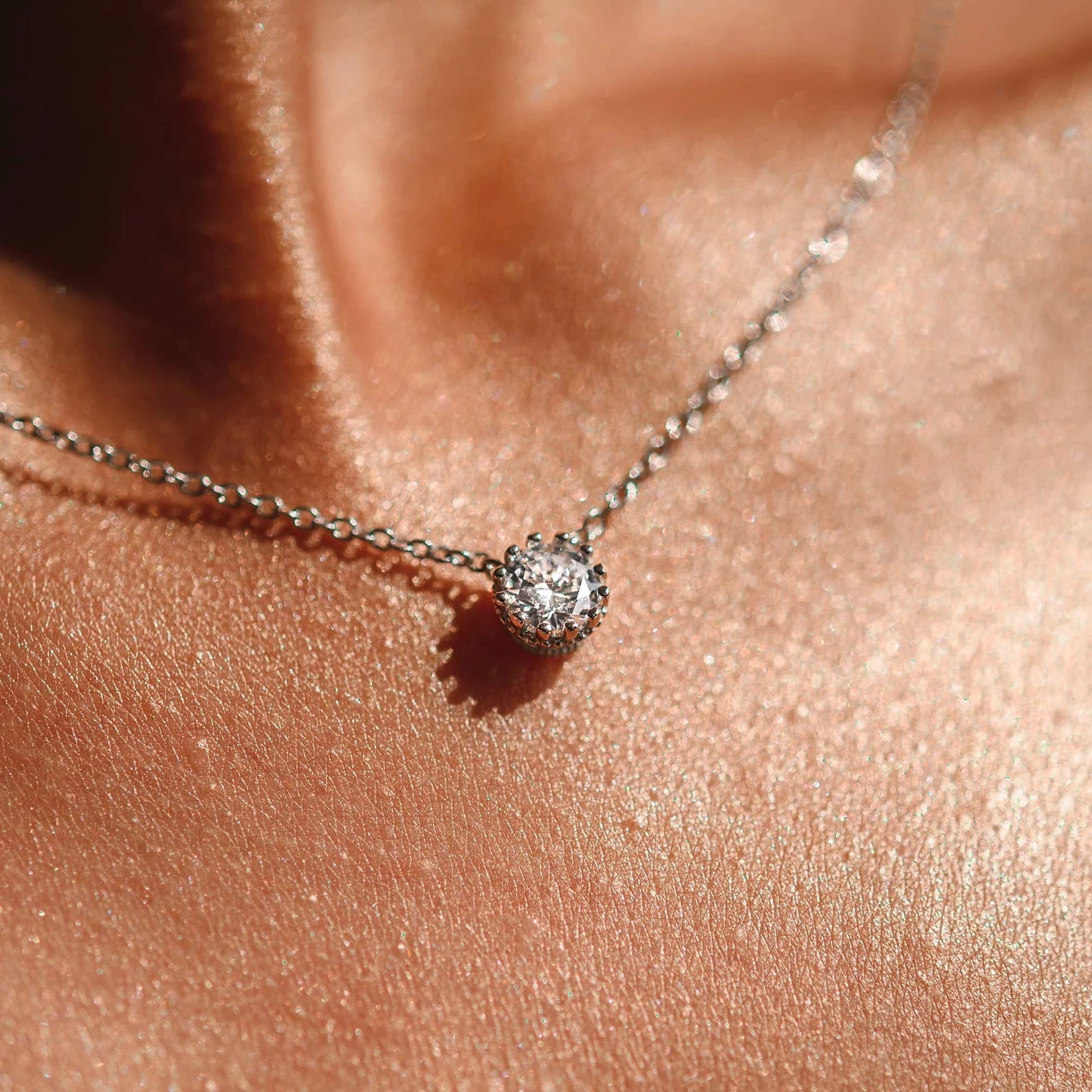 Solitaire Necklace